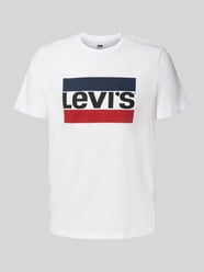 T-shirt z nadrukiem z logo i okrągłym dekoltem od Levi's® - 32