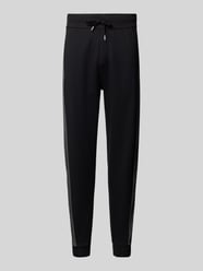 Tapered fit sweatpants met tunnelkoord, model 'Tracksuit' van BOSS - 20