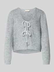 Gebreid jack met vetersluiting, model 'GRSLULU' van FREE/QUENT - 26