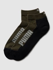 Sokken met labeldetail in een set van 2 paar, model 'UNISEX BWT CUSHIONED' van Puma Groen - 33