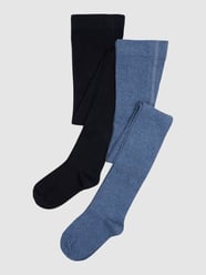 Panty in een set van 2 stuks van camano Blauw - 18