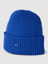 Beanie in Strick-Optik von Tommy Hilfiger Blau - 28