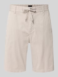Szorty chino o kroju tapered z mieszanka bawełny od BOSS Orange - 14