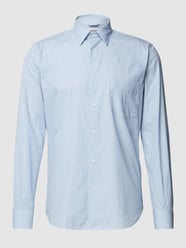 Vrijetijdsoverhemd met streeppatroon van Aspesi Blauw / turquoise - 36