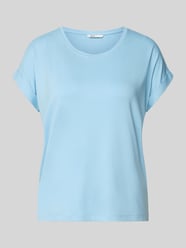 T-shirt o kroju regular fit z mieszanki wiskozy model „MOSTER” od ONLY - 15