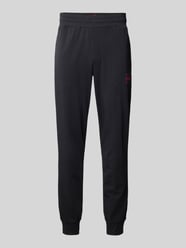 Slim fit sweatpants met labelpatch, model 'Laze' van HUGO - 40