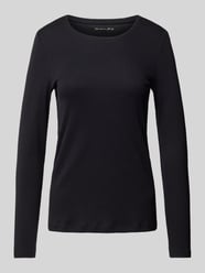 Longsleeve mit Rundhalsausschnitt von Christian Berg Woman Schwarz - 12