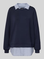 Sweatshirt mit gerippten Abschlüssen Modell 'BANU' von Soyaconcept - 11
