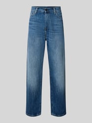 Jeansy o kroju straight fit z czystej bawełny model 'Aaron' od Carhartt Work In Progress - 10