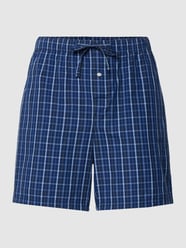 Korte pyjamabroek met all-over motief van Christian Berg Men Blauw / turquoise - 43