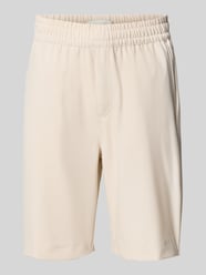 Regular Fit Shorts mit elastischem Bund Modell 'Samos' von Casual Friday Beige - 37