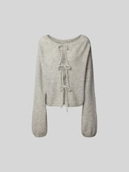 Strickjacke mit Schnürverschluss von The Black Palms - 1