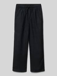 Spodnie materiałowe z mieszanki lnu z domieszką wiskozy model 'Bill' od JACK & JONES - 3