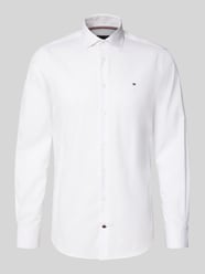 Slim fit zakelijk overhemd van puur katoen van Tommy Hilfiger Tailored - 13