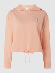 Bluza z kapturem z tunelem  od CK One Pomarańczowy - 19