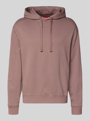 Regular Fit Hoodie aus reiner Baumwolle Modell 'DAPO' von HUGO Pink - 9