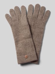 Handschuhe aus reinem Kaschmir von FRAAS Beige - 19
