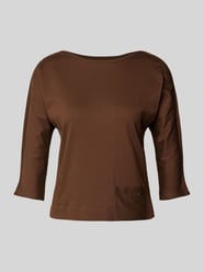 Blusenshirt mit 3/4-Arm von Marc Cain Braun - 8