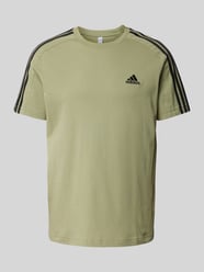 T-Shirt mit Kontraststreifen von ADIDAS SPORTSWEAR Grün - 8