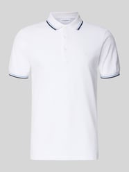 Relaxed Fit Poloshirt mit Kontraststreifen von Lindbergh - 40