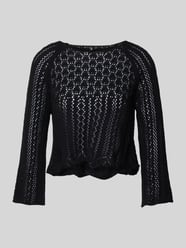 Cropped Strickpullover mit Baumwoll-Anteil Modell 'NOLA' von Only - 7