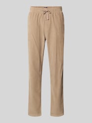 Tapered Cordhose aus reiner Baumwolle Modell 'ISAAC' von Tommy Jeans Beige - 18