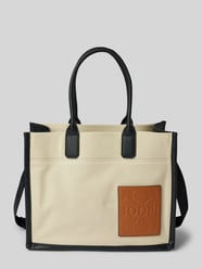 Henkeltasche mit Label-Detail Modell 'Pezza' von JOOP! Beige - 15