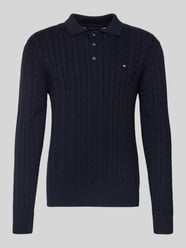 Regular Fit gebreide trui van puur katoen van Tommy Hilfiger - 12
