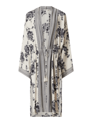 Kimono mit Taillenband von Review Beige - 41