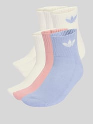 Socken aus Baumwoll-Mix im 6er-Pack von adidas Originals Pink - 4