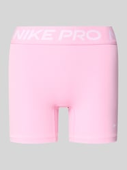 Skinny Fit Sportshorts mit elastischem Label-Bund von Nike Pink - 36