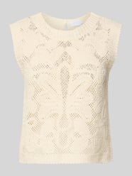 Bezrękawnik z okrągłym dekoltem od Jake*s Collection - 33