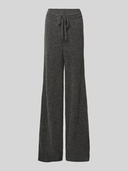 Wide Leg Stoffhose mit Tunnelzug Modell 'Gigi' von LeGer by Lena Gercke Grau - 5