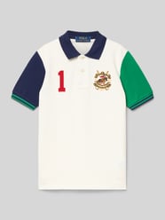 Poloshirt mit kurzer Knopfleiste von Polo Ralph Lauren Teens - 11