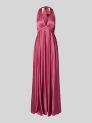 Abendkleid mit tiefem V-Ausschnitt von Jake*s Cocktail Pink - 24