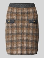 Gebreide rok met knielengte in wolmix, model 'Kanda' van JOOP! - 3