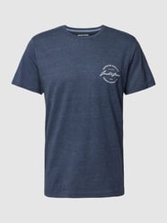 T-Shirt mit Rundhalsausschnitt Modell 'ACE' von Jack & Jones Blau - 39