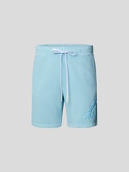 Sweatshorts mit Brand-Print von Autry Blau / Türkis - 26