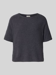 Boxy fit Pullover van Katoenmix-badstof van Marc O'Polo - 1