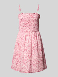 Fit and Flare Freizeitkleid mit Allover-Muster Modell 'ELIZA ANIKA' von ONLY Pink - 36