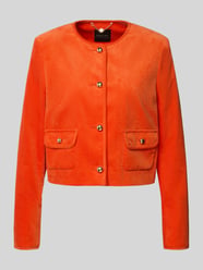 Regular Fit Blazer aus Cord mit Rundhalsausschnitt von Marc Cain Orange - 21
