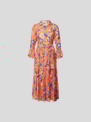 Hemdblusenkleid mit Taillengürtel von Diane von Furstenberg Orange - 5
