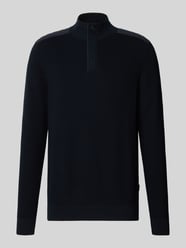 Gebreide pullover met schoudervullingen van bugatti - 1