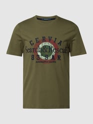 T-Shirt mit Motiv-Print von Aeronautica Militare Grün - 28