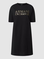 Shirtjurk met logoprint  van ARMANI EXCHANGE Zwart - 39