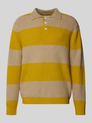 Strickpullover mit Polo-Kragen Modell 'Kimse' von Wood Wood - 28