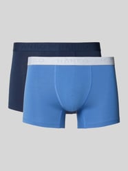 Boxershort met elastische logo in band in een set van 2 stuks van Hanro - 16