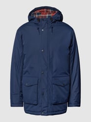 Jacke mit Druckknopf- und Reißverschluss von Barbour Blau - 36