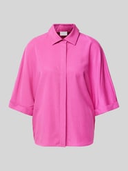 Bluse mit 3/4-Arm von Jake*s Collection Pink - 45