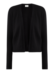 Cardigan mit offener Vorderseite Modell 'Viril' von Vila Schwarz - 4